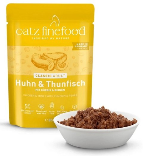 Catz Finefood Classic N.25 Kurczak i Tuńczyk saszetka 85g
