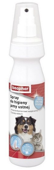 Beaphar Spray do higieny jamy ustnej dla psa i kota 150ml