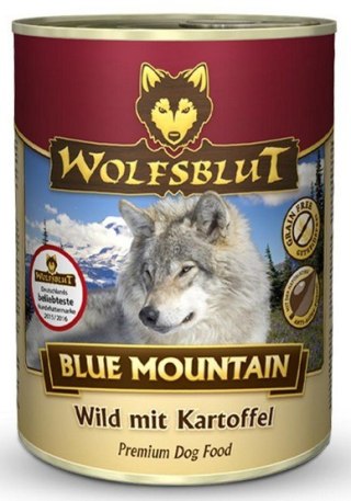 Wolfsblut Dog Blue Mountain - dziczyzna i ziemniaki puszka 395g