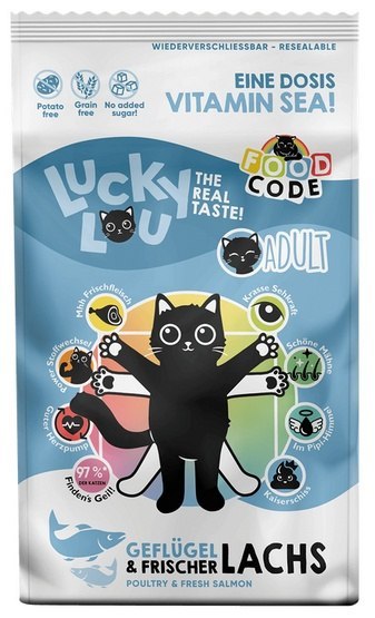 Lucky Lou Food Code Lifestage Adult Drób & Łosoś 1,7kg