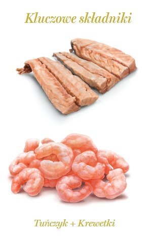 Amanova Cat Tuna & Shrimps - tuńczyk i krewetki w bulionie puszka 70g [12]