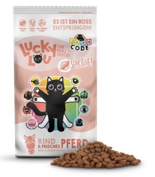 Lucky Lou Food Code Sensitive Wołowina & Konina 1,7kg