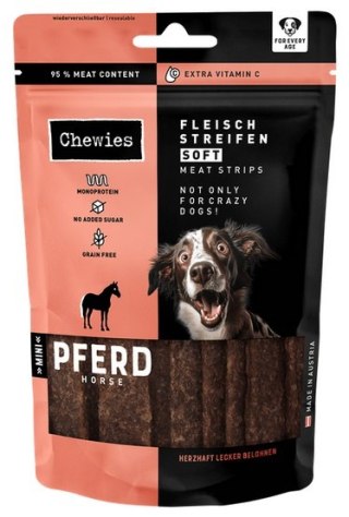 Chewies Meat Strips Soft Mini Konina 70g