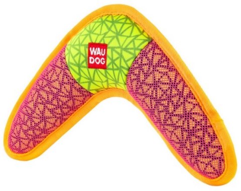 Collar WauDog Fun Bumerang 24x14cm różowy