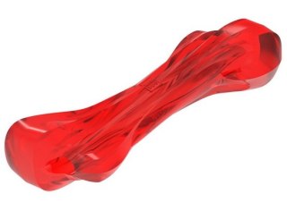 Collar WauDog Fun Durable kość z kauczuku 20x8cm czerwona