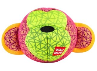 Collar WauDog Fun Małpa 16x10cm różowa