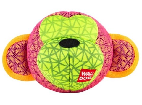 Collar WauDog Fun Małpa 16x10cm różowa