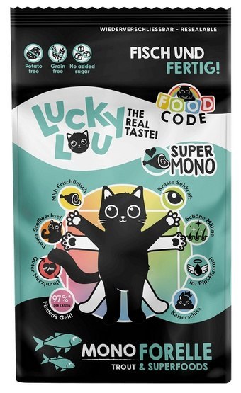 Lucky Lou Food Code Mono Pstrąg 340g