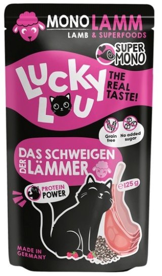 Lucky Lou SuperMono Jagnięcina saszetka 125g