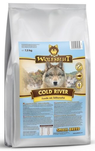 Wolfsblut Dog Cold River Small - pstrąg i bataty 7,5kg