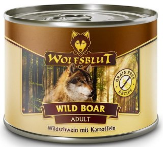 Wolfsblut Dog Wild Boar - dziczyzna i ziemniaki puszka 200g