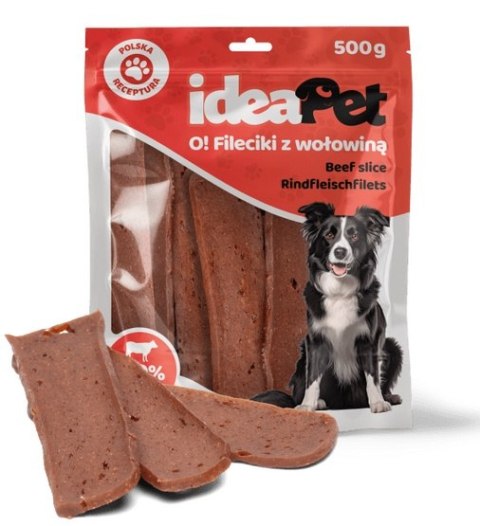 IdeaPet Fileciki z wołowiną 500g