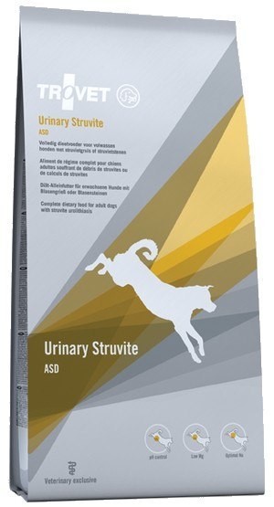 Trovet ASD Urinary Struvite dla psa 12,5kg USZKODZONE OPAKOWANIE [termin ważności: 27.08.2026]