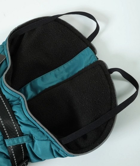 Zolux Kurtka puchowa z szelkami dla psa R.40 niebieska