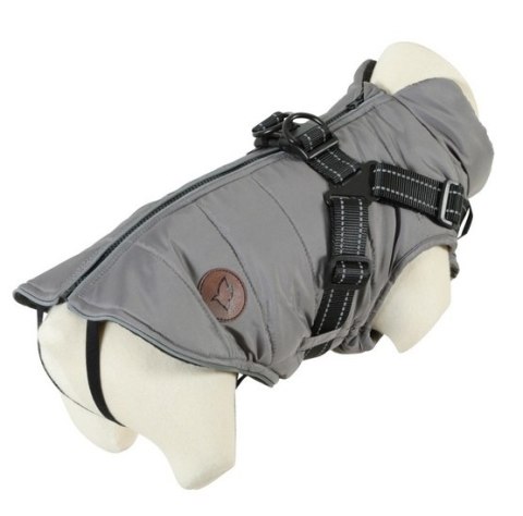 Zolux Kurtka puchowa z szelkami dla psa R.45 szara