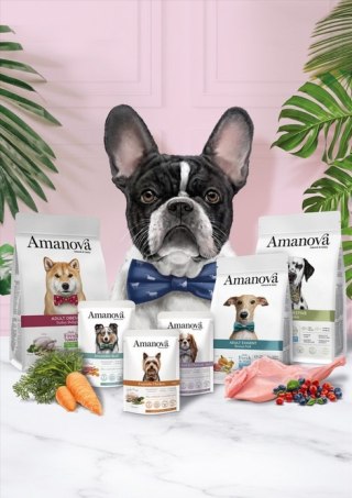 Amanova Dog Adult Mini White Hair Special 2kg