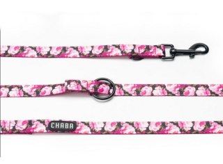 CHABA Smycz regulowana Story IV M/L Peony