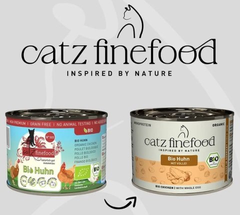 Catz Finefood Bio N.503 Kurczak puszka 200g