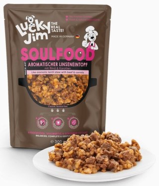 Lucky Jim SoulFood Gulasz z soczewicą i wołowiną 300g