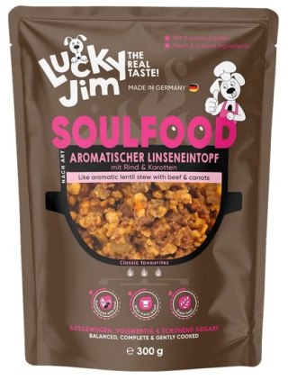 Lucky Jim SoulFood Gulasz z soczewicą i wołowiną 300g
