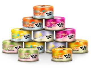 Lucky Lou Extrafood Broth-Mix-Box Multipack w bulionie puszki 12x70g