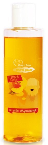Over Zoo Frutti Power Szampon o zapachu mango - psy długowłose 200ml