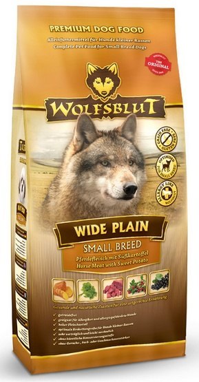 Wolfsblut Dog Wide Plain Small - konina i bataty 2kg