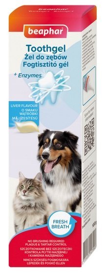 Beaphar Żel do mycia zębów dla psa i kota 100ml