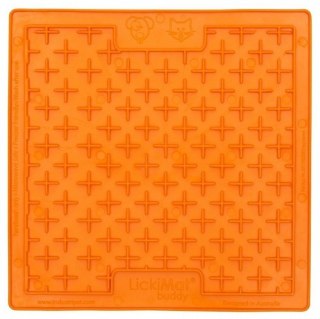 LickiMat Buddy Krzyżyk miękki pomarańczowy