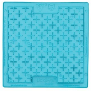 LickiMat Buddy Krzyżyk miękki turkusowy