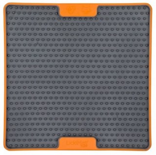 LickiMat Soother Deluxe/Tuff Jeżyk twardy pomarańczowy