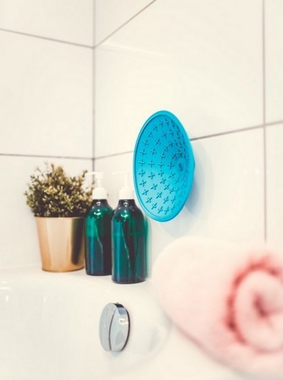 LickiMat Splash miska z przyssawką turkusowa