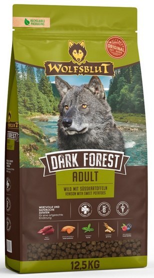 Wolfsblut Dog Dark Forest - dziczyzna i bataty 12,5kg