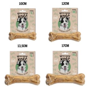 Paka Zwierzaka Kość z dodatkiem strusia XL 17cm